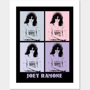 Joey Ramone Pop Art Posters and Art